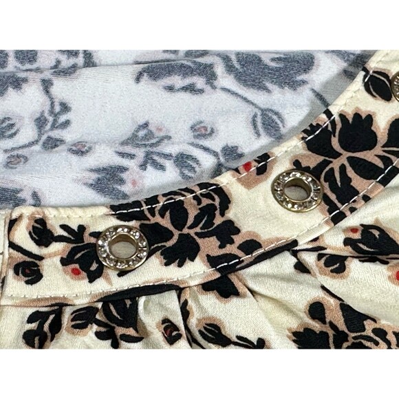 Notations Artsy Multicolored Floral Print Blouse Women Size 3XL - Picture 11 of 12